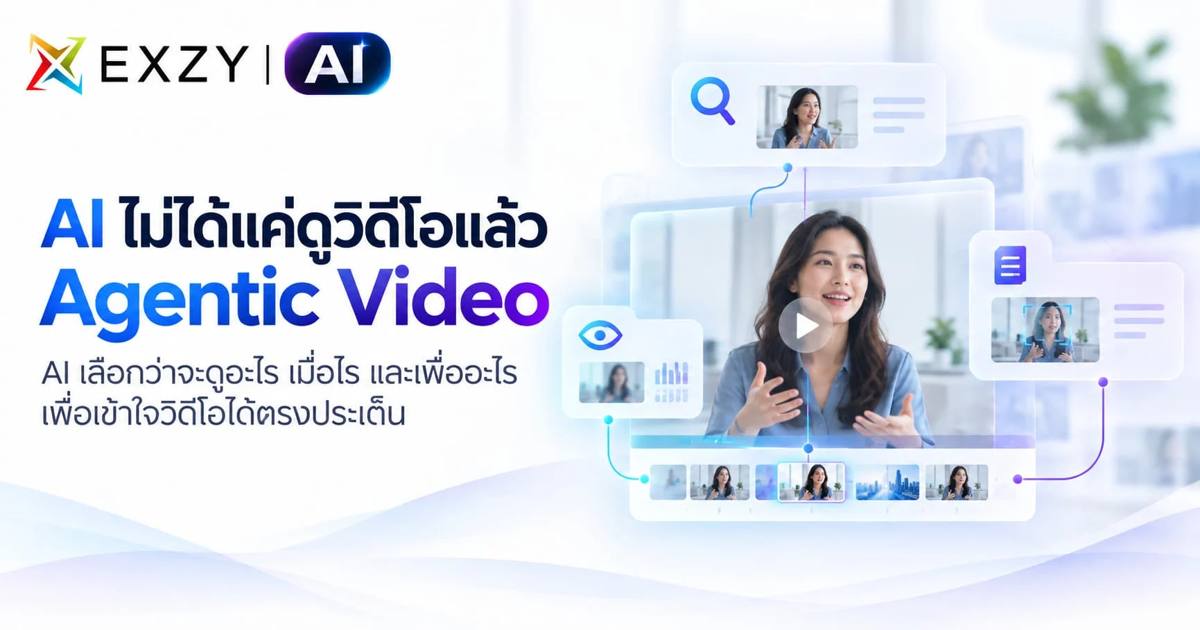AI ไม่ได้แค่ดูวิดีโอแล้ว: Agentic Video กำลังเปลี่ยน Multimodal AI ให้คิดก่อนว่าจะดูอะไร